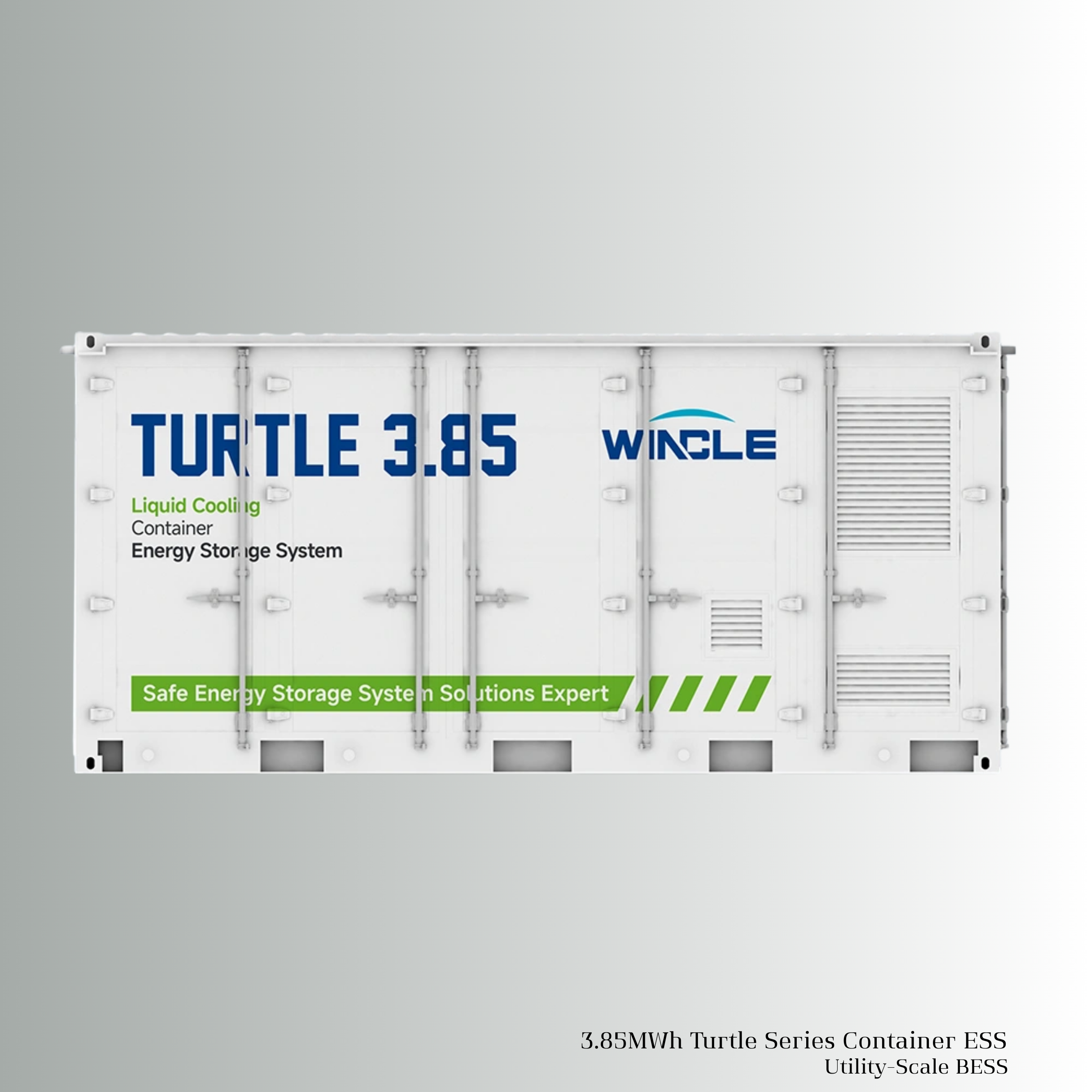 Turtle 3.85MWh Containerized ESS (2.7–3.85 MWh)